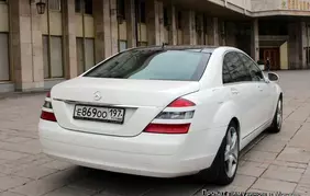 Прокат лимузина - Mercedes-Benz S600 W221