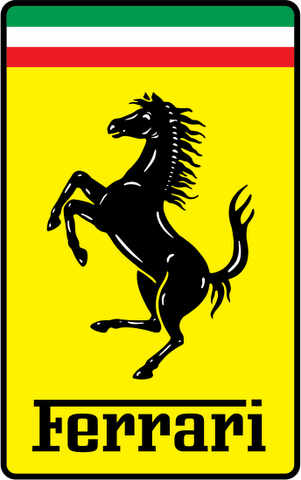 Культовая эмблема лимузина Ferrari
