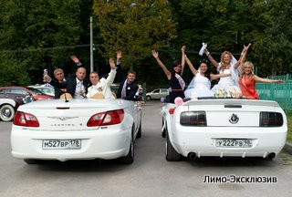 Прокат лимузинов на свадьбу Тушино