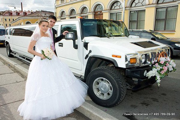 Прокат лимузинов на свадьбу Бибирево