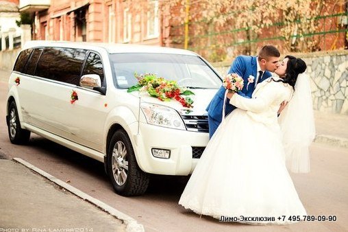Прокат лимузинов на свадьбу Гольяново