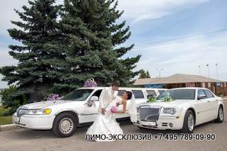 Заказать лимузин на свадьбу в Ногинск